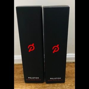 Peloton glass water bottles (2)